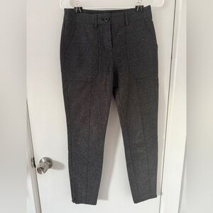 Vintage J. Crew Charcoal Herringbone 2P Trousers